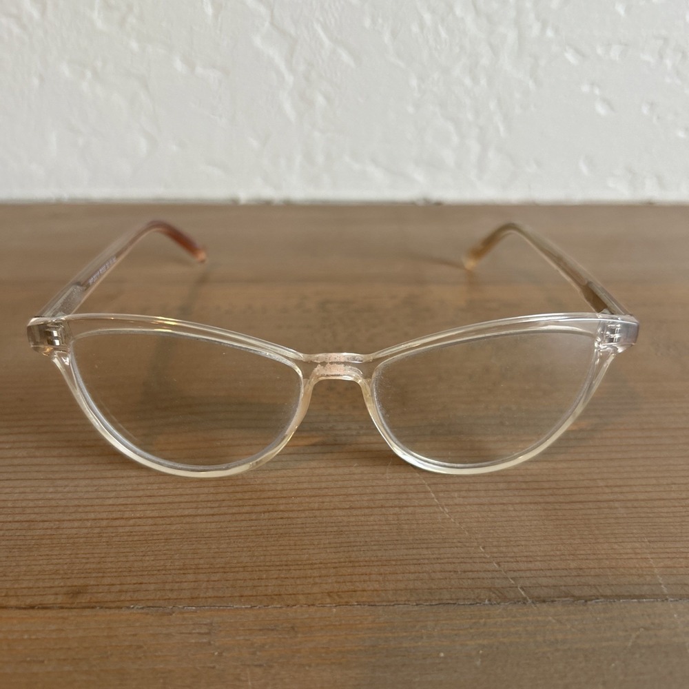 WP20218 Clear Rose Eyeglasses Frames‎ Clear Rectangular 52-15-140